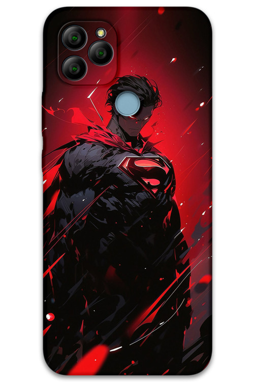 Gm 22 Uyumlu Superman Desenli Telefon Kılıfı + Ekran Koruyucu - 5929