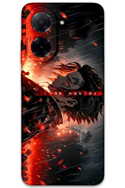 Xiaomi Redmi A5 4G Uyumlu Anime Desenli Telefon Kılıfı + Ekran Koruyucu - 5922
