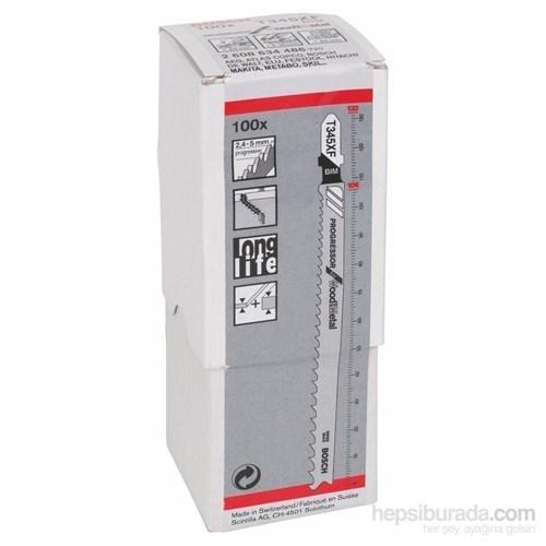 Ahşap Ve Metal İçin T 345 Xf Dekupaj Testeresi Bıçağı - 100 Adet