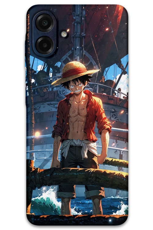 Galaxy A07 Uyumlu Anime Desenli Telefon Kılıfı + Ekran Koruyucu - 5890