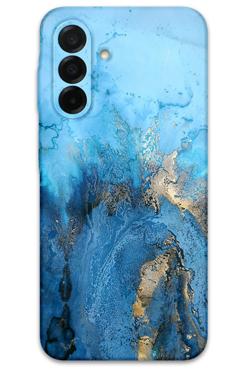 Galaxy A17 Uyumlu Mermer Desenli Telefon Kılıfı + Ekran Koruyucu - 5812