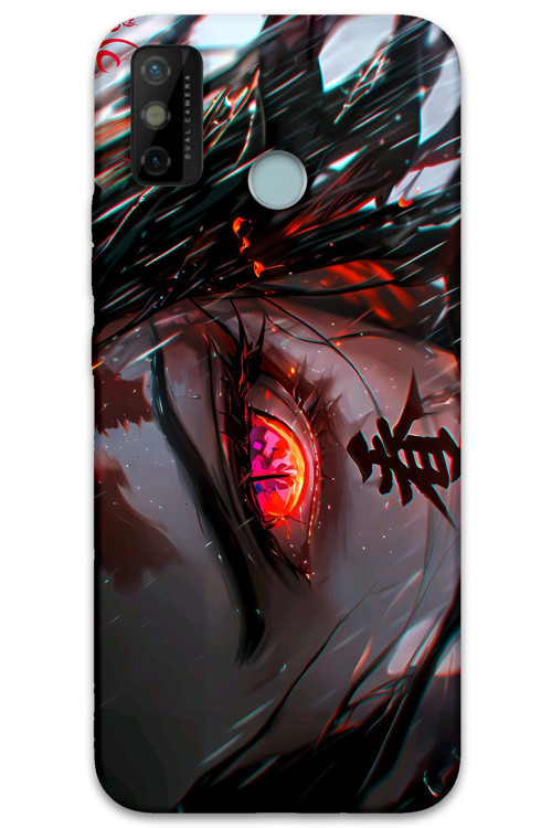 Tecno Spark 6 Go Uyumlu Anime Desenli Telefon Kılıfı + Ekran Koruyucu - 5907