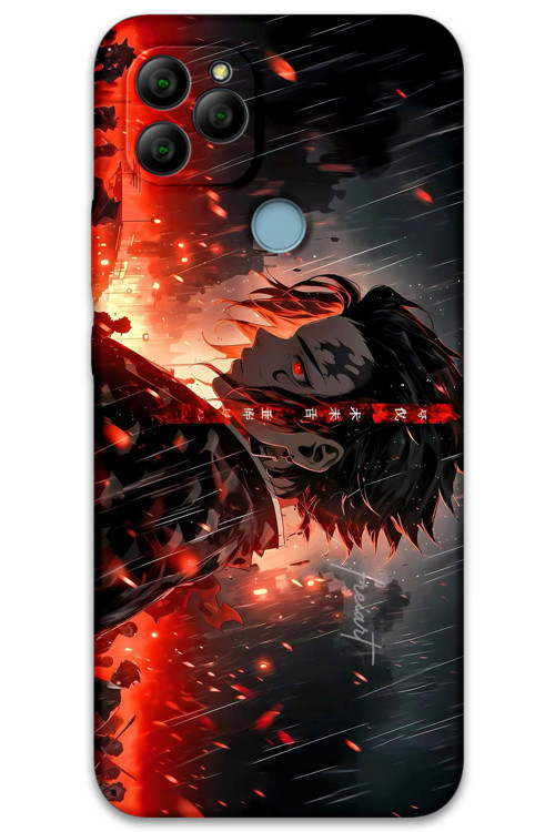 Gm 21 Uyumlu Anime Desenli Telefon Kılıfı + Ekran Koruyucu - 5922