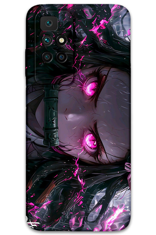 Xiaomi Redmi 10 Uyumlu Anime Desenli Telefon Kılıfı + Ekran Koruyucu - 5919