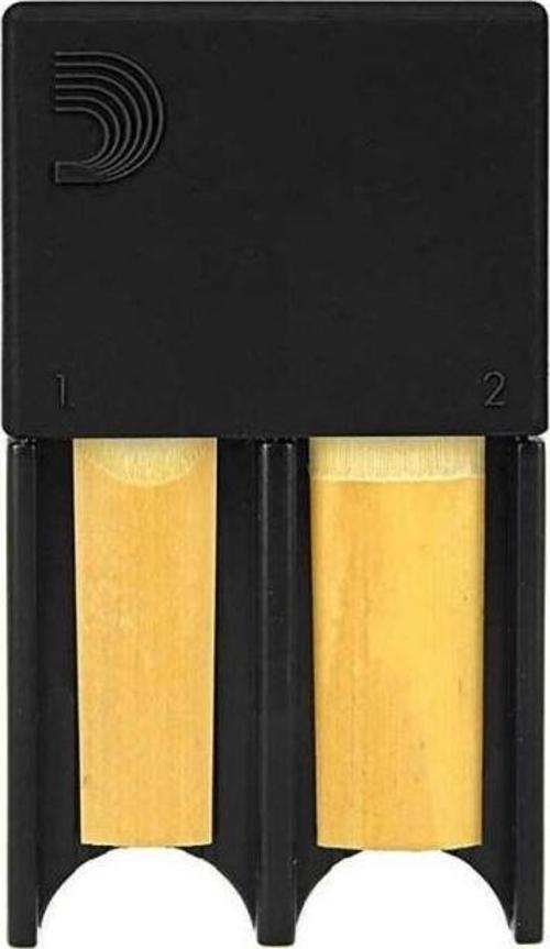 D\'Addario Sib Klarnet Soprano ve Alto Saksafon Kamışı Kutusu - Siyah