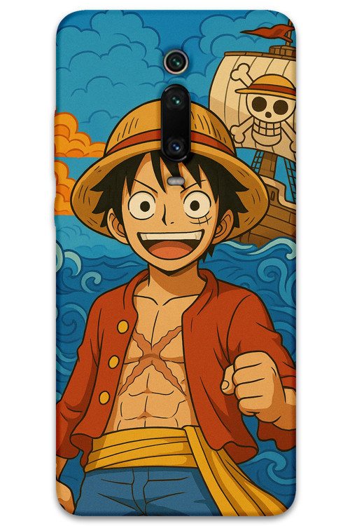 Xiaomi Mi 9T Uyumlu Anime Desenli Telefon Kılıfı + Ekran Koruyucu - 5753