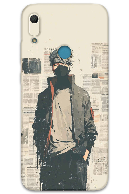 Huawei Y6S Uyumlu Anime Desenli Telefon Kılıfı + Ekran Koruyucu - 5878