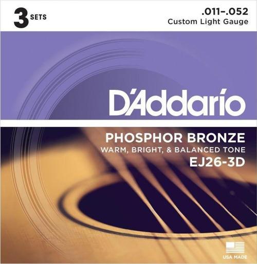 DADDARIO EJ26-3D