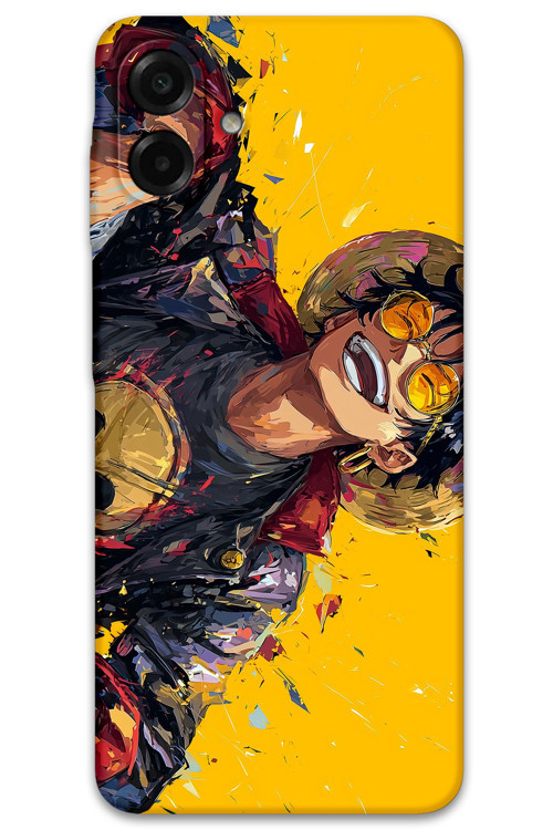Galaxy A07 Uyumlu Anime Desenli Telefon Kılıfı + Ekran Koruyucu - 5916