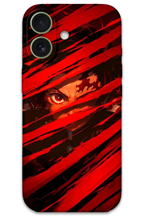 İphone 16 Plus Uyumlu Anime Desenli Telefon Kılıfı + Ekran Koruyucu - 5897