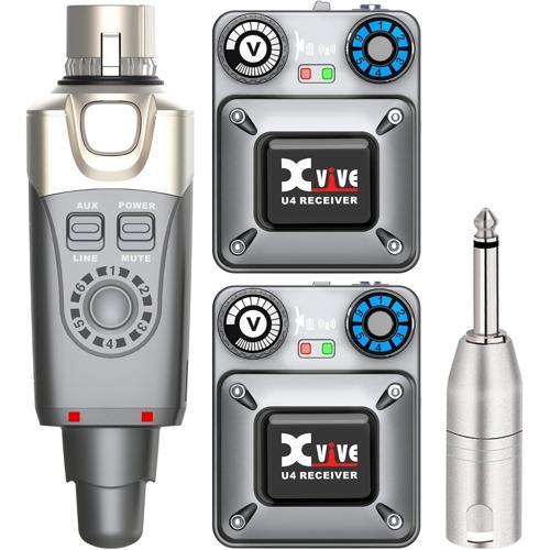 XV-U4R2 1 Verici + 2 Alıcılı Kablosuz In-ear Monitör Sistemi