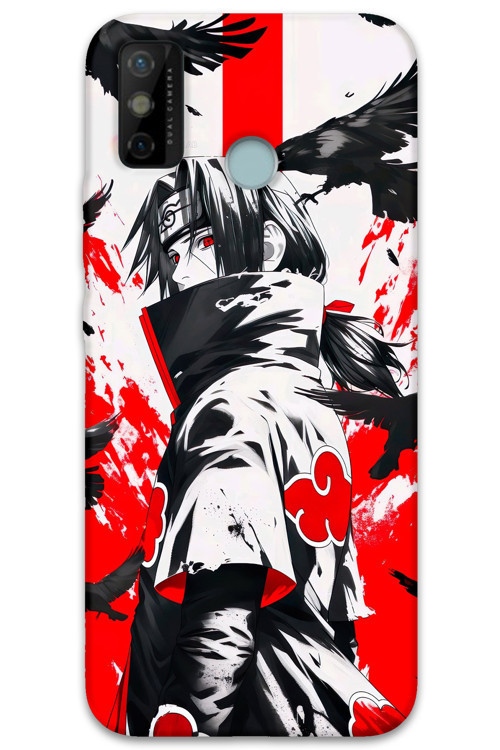 Tecno Spark 6 Go Uyumlu Anime Desenli Telefon Kılıfı + Ekran Koruyucu - 5881