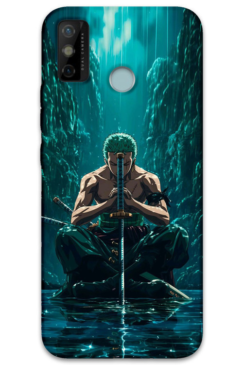 Tecno Spark 6 Go Uyumlu Anime Desenli Telefon Kılıfı + Ekran Koruyucu - 5757