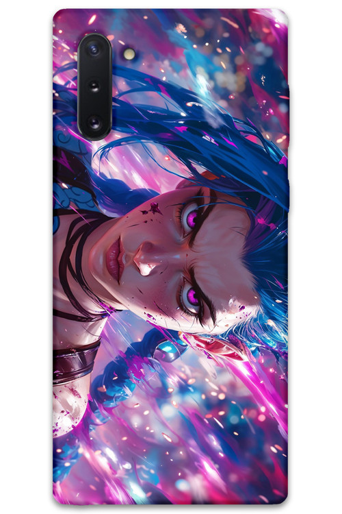 Galaxy Note 10 Uyumlu Anime Desenli Telefon Kılıfı + Ekran Koruyucu - 5912