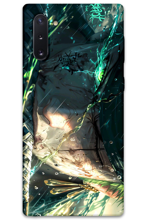 Galaxy Note 10 Uyumlu Anime Desenli Telefon Kılıfı + Ekran Koruyucu - 5913