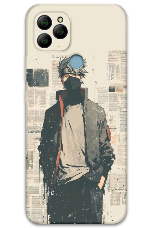 Gm 22 Uyumlu Anime Desenli Telefon Kılıfı + Ekran Koruyucu - 5878