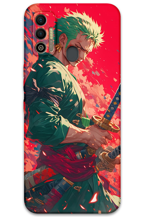 Tecno Spark 7T Uyumlu Anime Desenli Telefon Kılıfı + Ekran Koruyucu - 5894