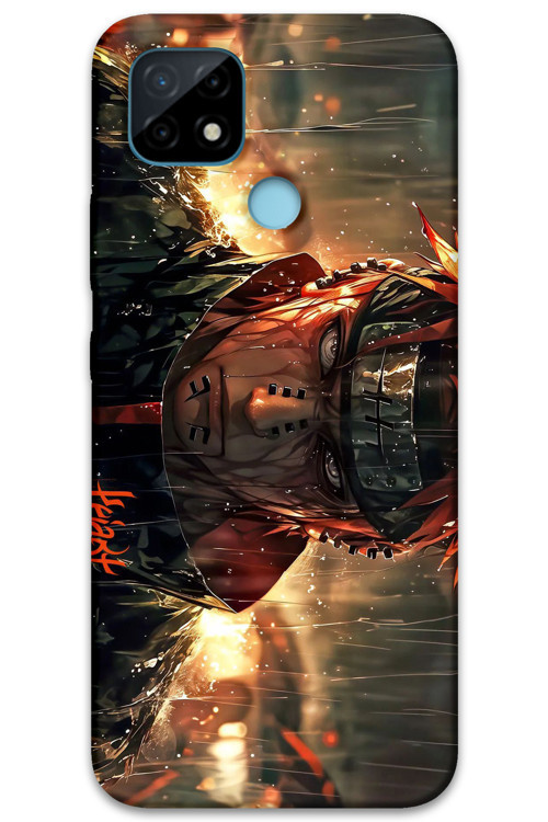 Realme C25 Uyumlu Anime Desenli Telefon Kılıfı + Ekran Koruyucu - 5925