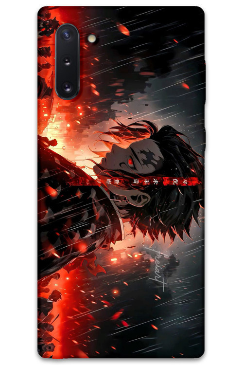 Galaxy Note 10 Uyumlu Anime Desenli Telefon Kılıfı + Ekran Koruyucu - 5922