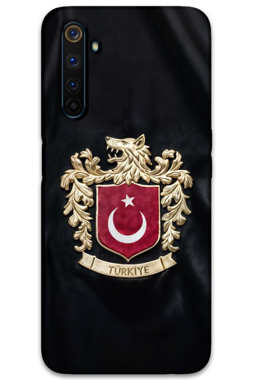 Realme 6 Pro Uyumlu Türk Desenli Telefon Kılıfı + Ekran Koruyucu - 5855