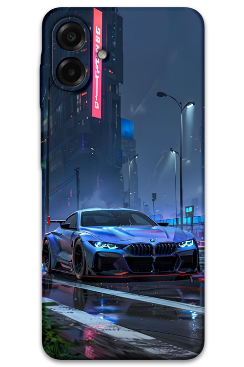 Galaxy A07 Uyumlu Araba Desenli Telefon Kılıfı + Ekran Koruyucu - 5767