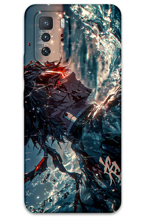 Poco X3 Gt Uyumlu Anime Desenli Telefon Kılıfı + Ekran Koruyucu - 5749