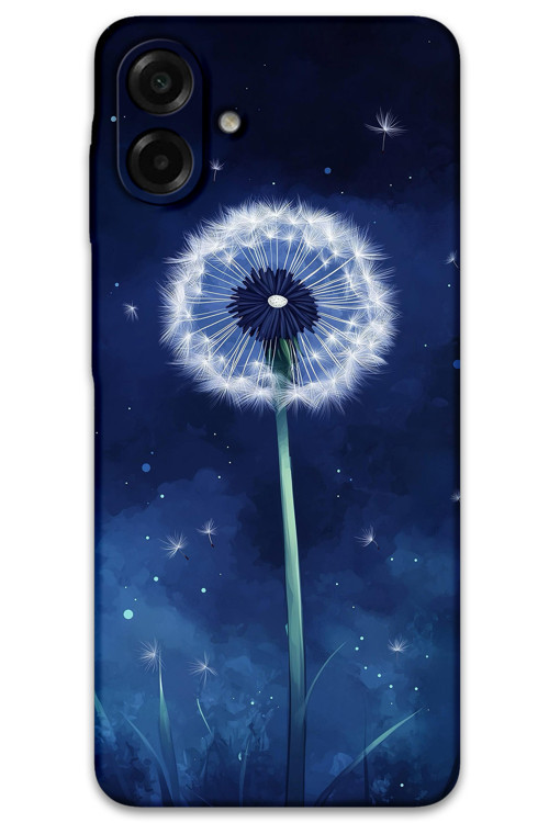 Galaxy A07 Uyumlu Çiçek Desenli Telefon Kılıfı + Ekran Koruyucu - 5787