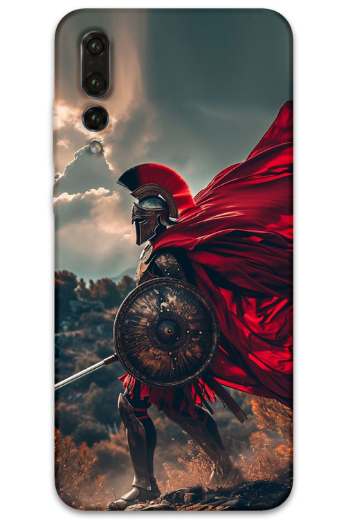Huawei P20 Pro Uyumlu Retro Desenli Telefon Kılıfı + Ekran Koruyucu - 5834