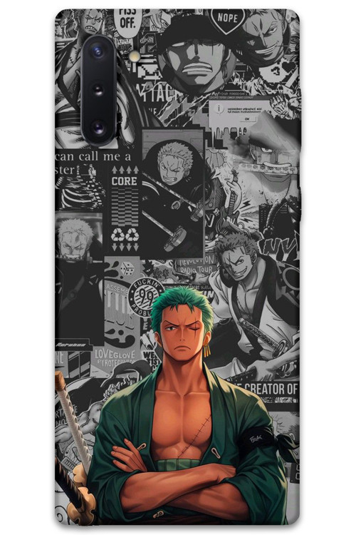 Galaxy Note 10 Uyumlu Anime Desenli Telefon Kılıfı + Ekran Koruyucu - 5756