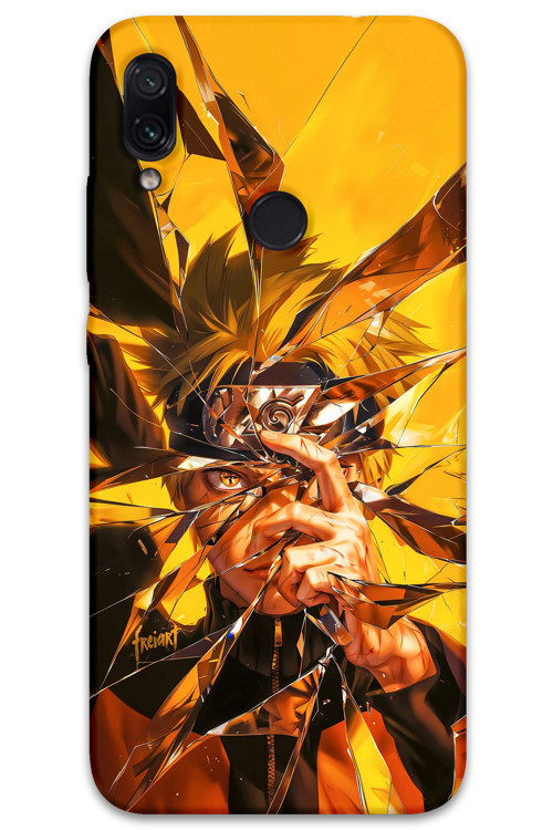 Xiaomi Redmi Note 7 Uyumlu Anime Desenli Telefon Kılıfı + Ekran Koruyucu - 5873