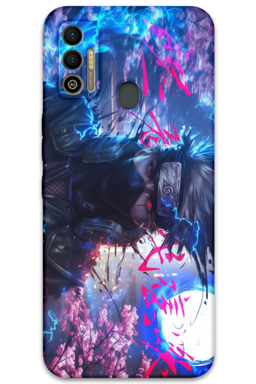 Tecno Spark 7T Uyumlu Anime Desenli Telefon Kılıfı + Ekran Koruyucu - 5910