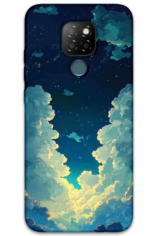 Gm 20 Uyumlu Uzay Desenli Telefon Kılıfı + Ekran Koruyucu - 5868