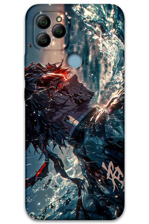 Gm 22 Uyumlu Anime Desenli Telefon Kılıfı + Ekran Koruyucu - 5749