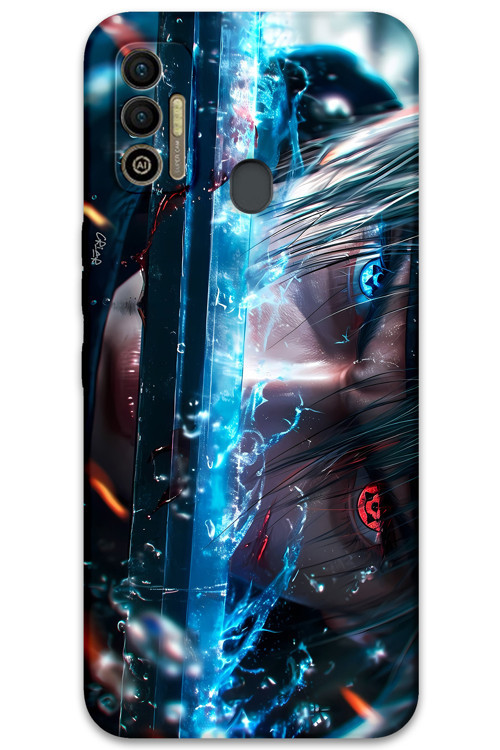 Tecno Spark 7T Uyumlu Anime Desenli Telefon Kılıfı + Ekran Koruyucu - 5918