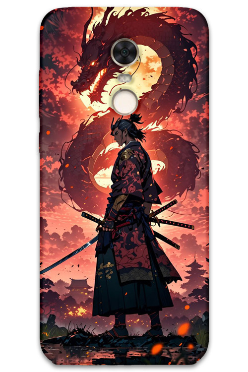 Xiaomi Redmi 5 Plus Uyumlu Anime Desenli Telefon Kılıfı + Ekran Koruyucu - 5751