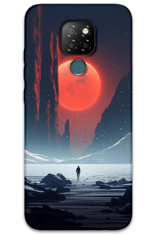 Gm 20 Uyumlu Uzay Desenli Telefon Kılıfı + Ekran Koruyucu - 5861