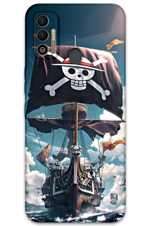 Tecno Spark 7T Uyumlu Anime Desenli Telefon Kılıfı + Ekran Koruyucu - 5752