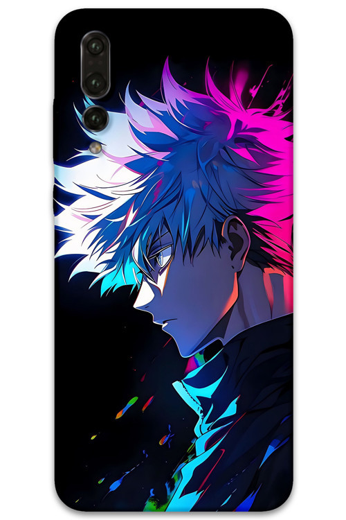 Huawei P20 Pro Uyumlu Anime Desenli Telefon Kılıfı + Ekran Koruyucu - 5906