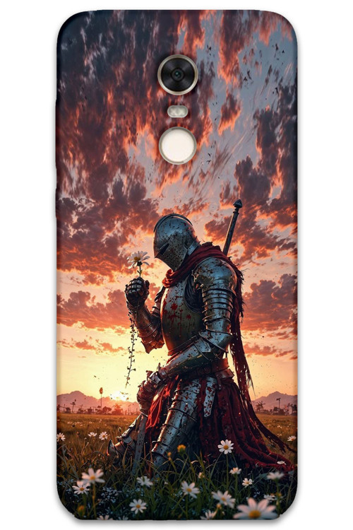 Xiaomi Redmi 5 Plus Uyumlu Retro Desenli Telefon Kılıfı + Ekran Koruyucu - 5842