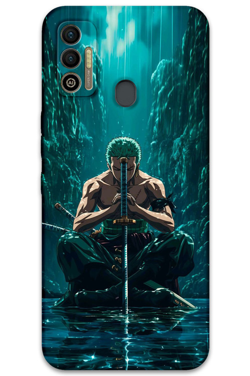 Tecno Spark 7T Uyumlu Anime Desenli Telefon Kılıfı + Ekran Koruyucu - 5757