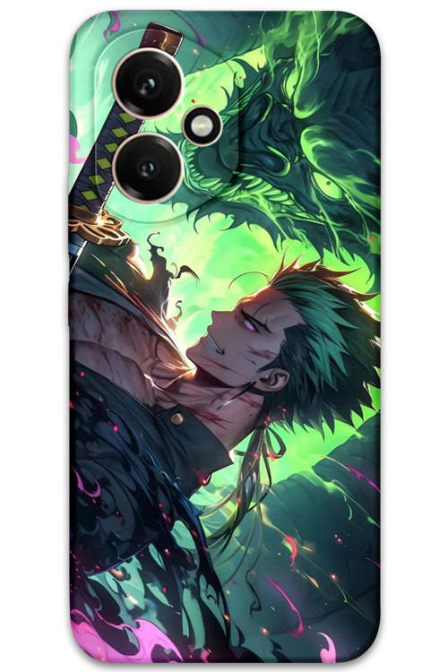 Honor 400 Uyumlu Anime Desenli Telefon Kılıfı + Ekran Koruyucu - 5896