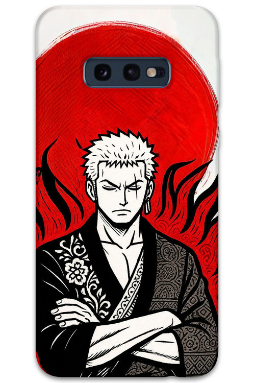Galaxy S10E Uyumlu Anime Desenli Telefon Kılıfı + Ekran Koruyucu - 5893