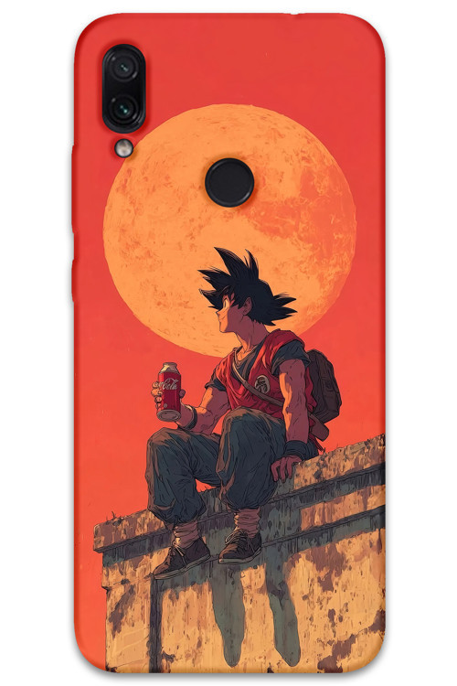 Xiaomi Redmi Note 7 Uyumlu Anime Desenli Telefon Kılıfı + Ekran Koruyucu - 5900