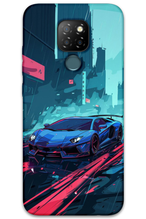 Gm 20 Uyumlu Araba Desenli Telefon Kılıfı + Ekran Koruyucu - 5763
