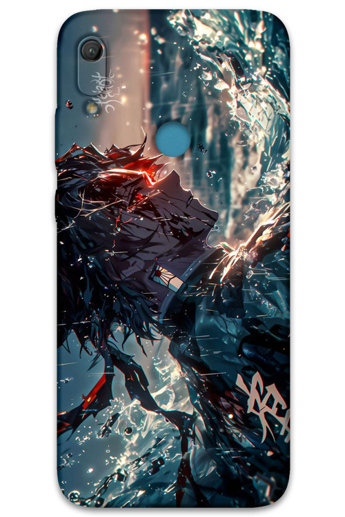 Huawei Y6S Uyumlu Anime Desenli Telefon Kılıfı + Ekran Koruyucu - 5749
