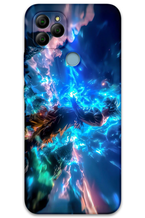 Gm 22 Uyumlu Anime Desenli Telefon Kılıfı + Ekran Koruyucu - 5917