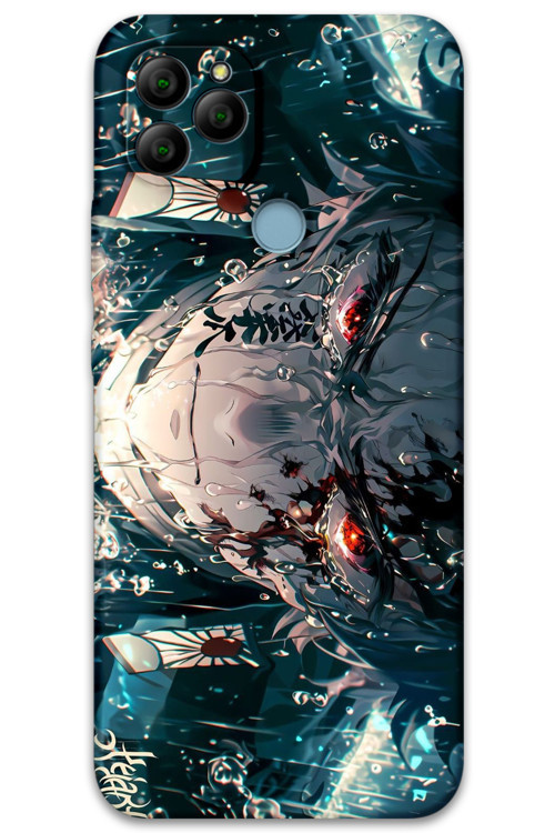 Gm 22 Uyumlu Anime Desenli Telefon Kılıfı + Ekran Koruyucu - 5924