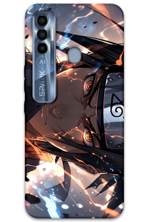 Tecno Spark 7 Pro Uyumlu Anime Desenli Telefon Kılıfı + Ekran Koruyucu - 5923