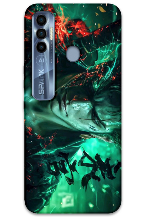 Tecno Spark 7 Pro Uyumlu Anime Desenli Telefon Kılıfı + Ekran Koruyucu - 5921