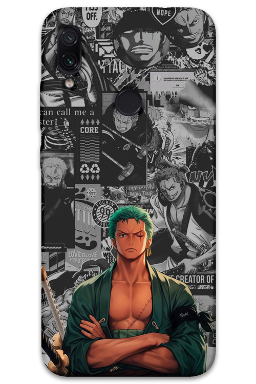 Xiaomi Redmi Note 7 Uyumlu Anime Desenli Telefon Kılıfı + Ekran Koruyucu - 5756